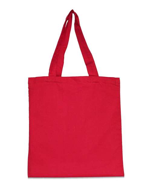 Amy Cotton Canvas Tote - Red Front