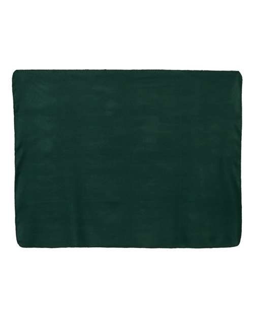 Fleece Throw Blanket - Forest Back