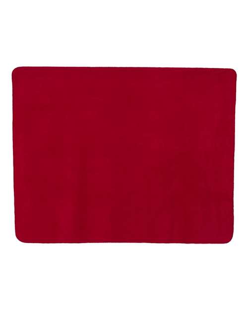 Fleece Throw Blanket - Red Back