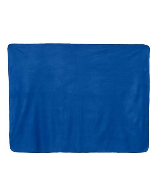 Fleece Throw Blanket - Royal Front