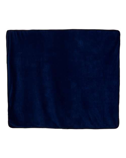 Polyester/Nylon Picnic Blanket - Navy Front