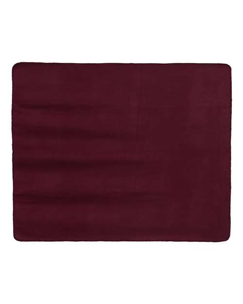 Value Blanket - Burgundy Front