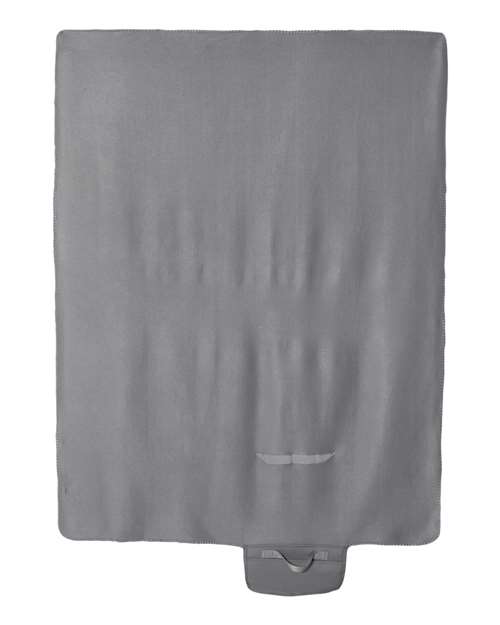 Roll Up Blanket - Grey Front
