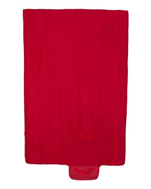 Roll Up Blanket - Red Back
