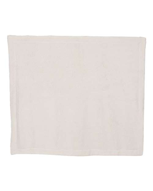 Oversized Mink Sherpa Blanket - Grey Back