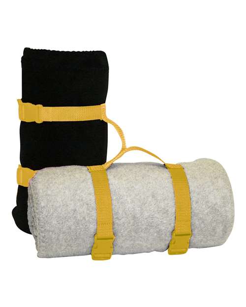 Blanket Strap - Bright Yellow Front