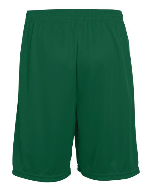 Youth Training Shorts - Dark Green Back