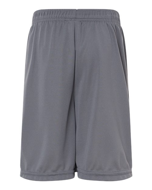 Youth Octane Shorts - Graphite Back