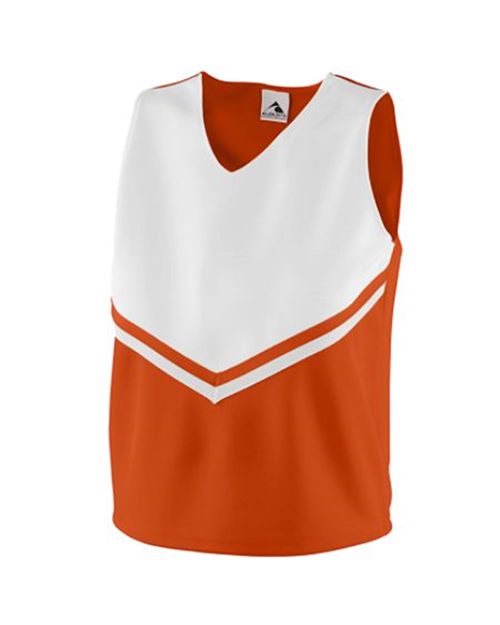 Girls' Pride Cheer Shell - Black/ White/ White Front