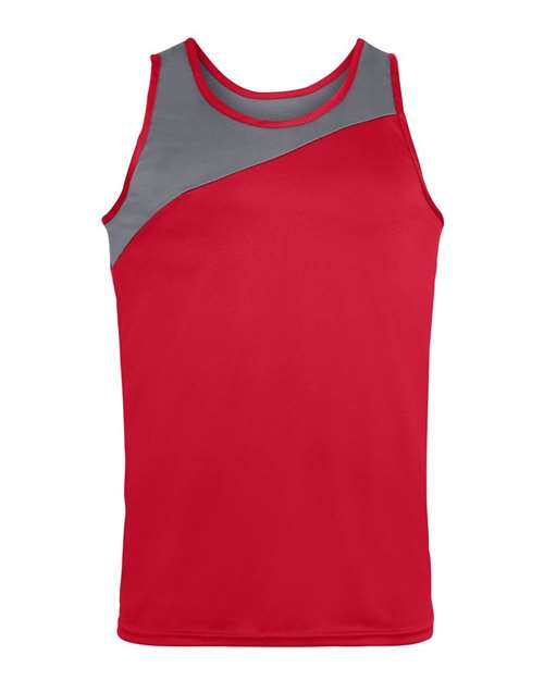 Men's Accelerate Jersey - Red/ Graphite Front