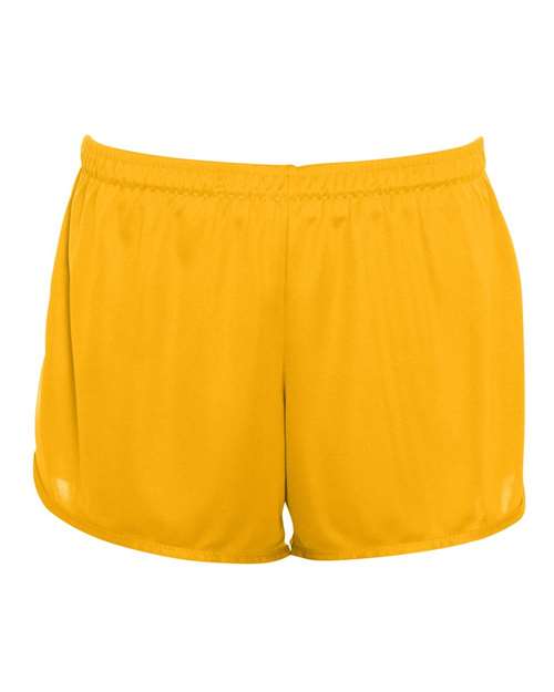 Women's Accelerate Shorts - Gold Front