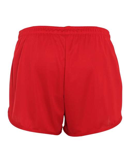 Women's Accelerate Shorts - Red Back