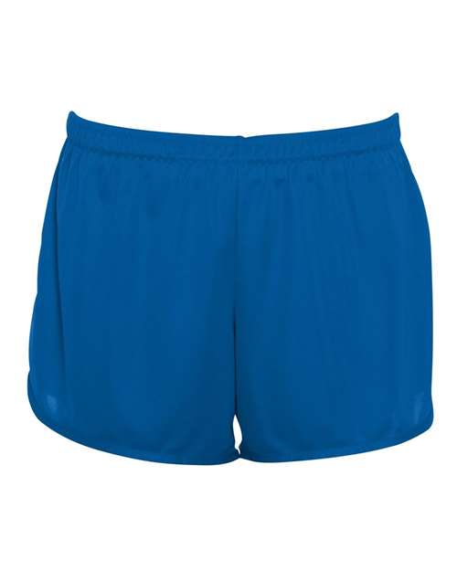 Women's Accelerate Shorts - Royal Front
