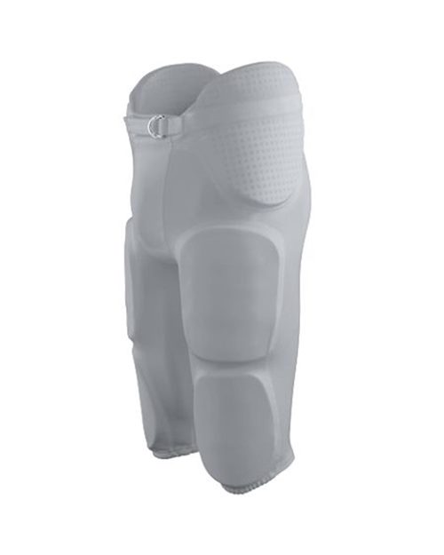 Men's Gridiron Integrated Football Pants - Black Front