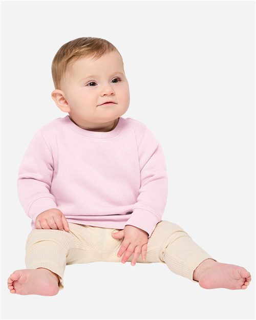 Infant Crewneck Sweatshirt - Lavender Front