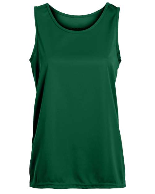 Women's Training Tank Top - Dark Green Front