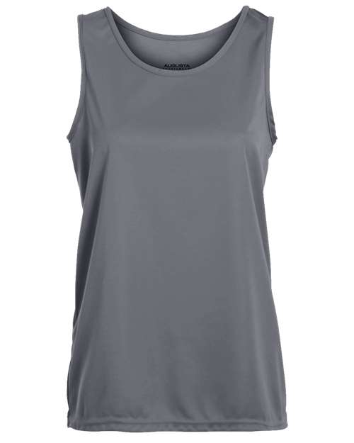 Women's Training Tank Top - Graphite Front
