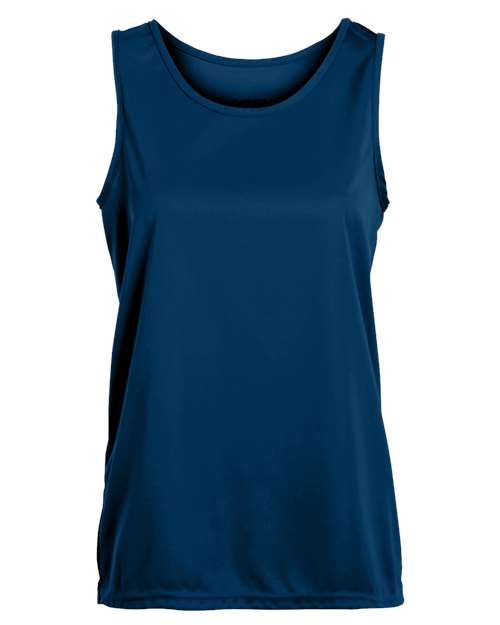 Women's Training Tank Top - Navy Front