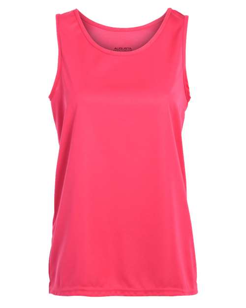 Women's Training Tank Top - Power Pink Front