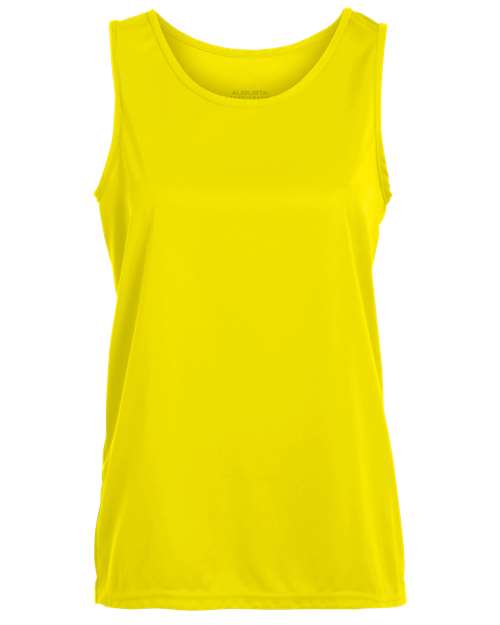 Women's Training Tank Top - Power Yellow Front