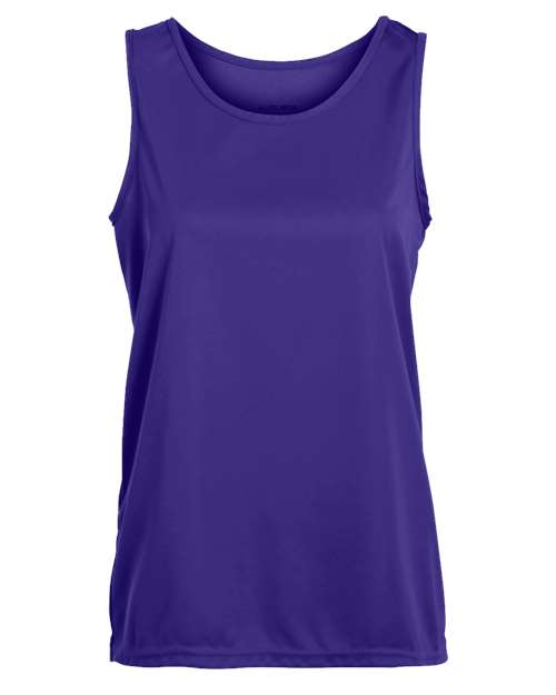 Women's Training Tank Top - Purple Front