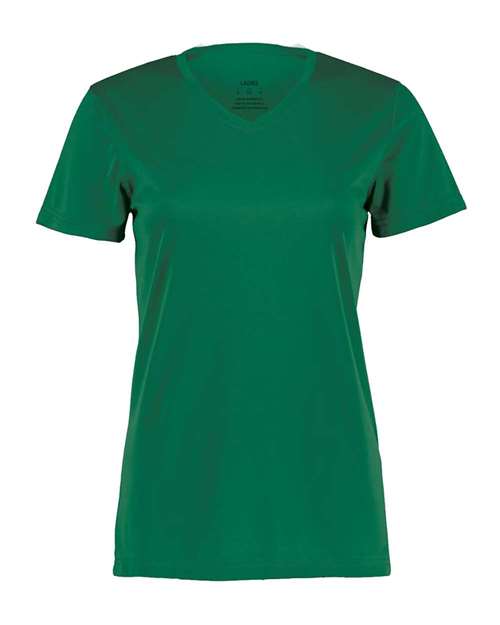 Women's Nexgen Performance V-Neck T-Shirt - Dark Green Front