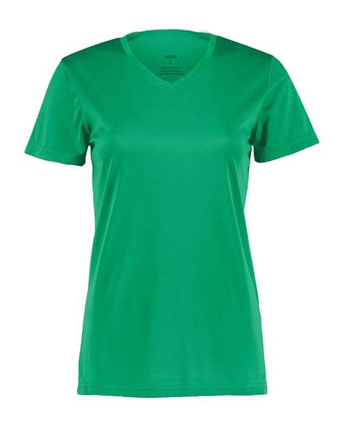 Women's Nexgen Performance V-Neck T-Shirt - Kelly Front