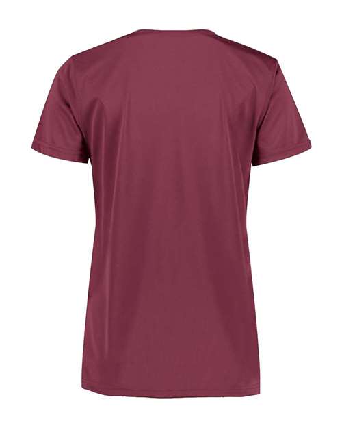 Women's Nexgen Performance V-Neck T-Shirt - Maroon Back
