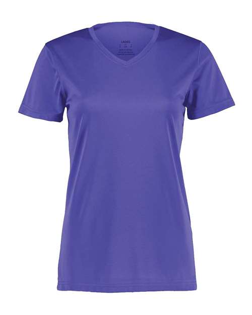 Women's Nexgen Performance V-Neck T-Shirt - Purple Front