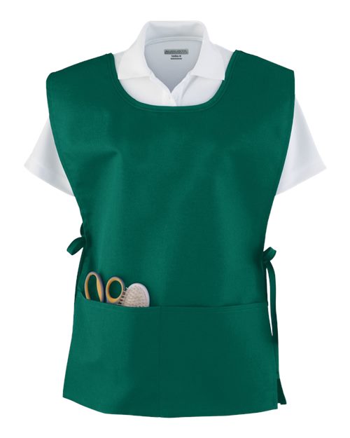 Unisex Apron Smock - Dark Green Front