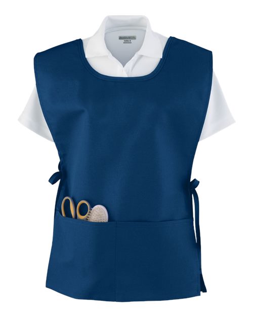 Unisex Apron Smock - Navy Front