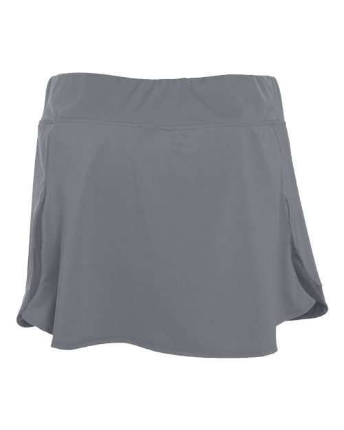Women's Action Color Block Skort - Graphite/ Graphite Back