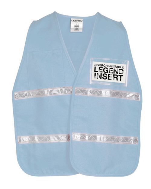 Unisex 700 Series Incident Command Vest - 3709i Light Blue Front