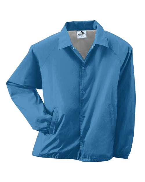 Men's Coach's Jacket - Columbia Blue Front
