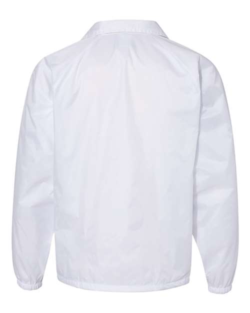 Men's Coach's Jacket - White Back