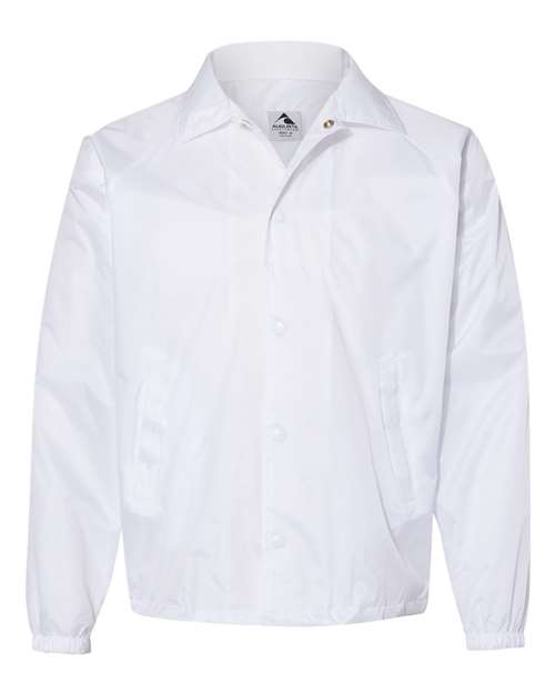 Men's Coach's Jacket - White Front