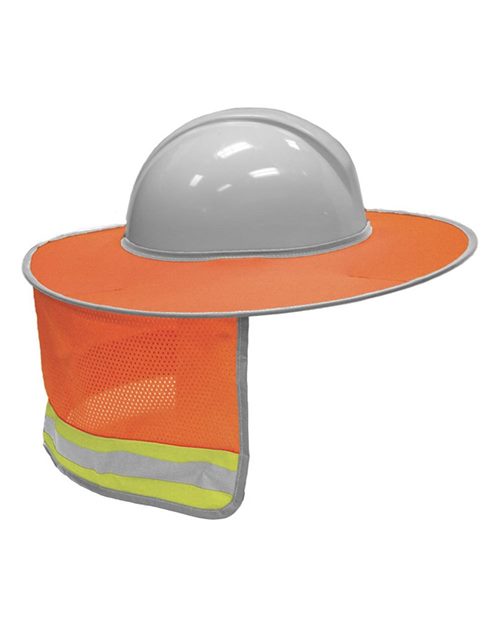 Full Brim Sun Shield - Lime Front