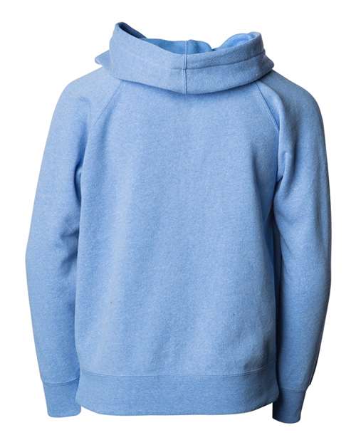 Youth Lightweight Special Blend Raglan Zip Hood - Pacific Back