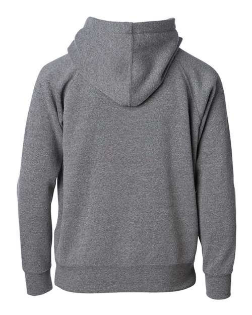Youth Lightweight Special Blend Raglan Zip Hood - Nickel Back