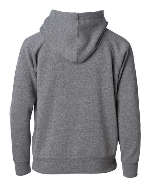 Toddler Lightweight Special Blend Raglan Zip Hood - Nickel Back