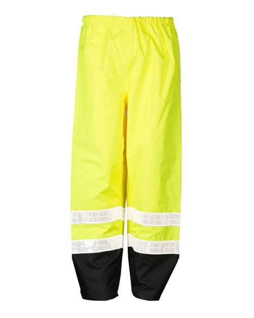 Unisex Storm Stopper Pro Rainwear Pants - Lime Front