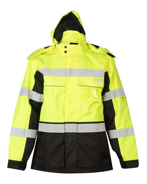 Unisex Premium Black Series® Parka - Lime Front