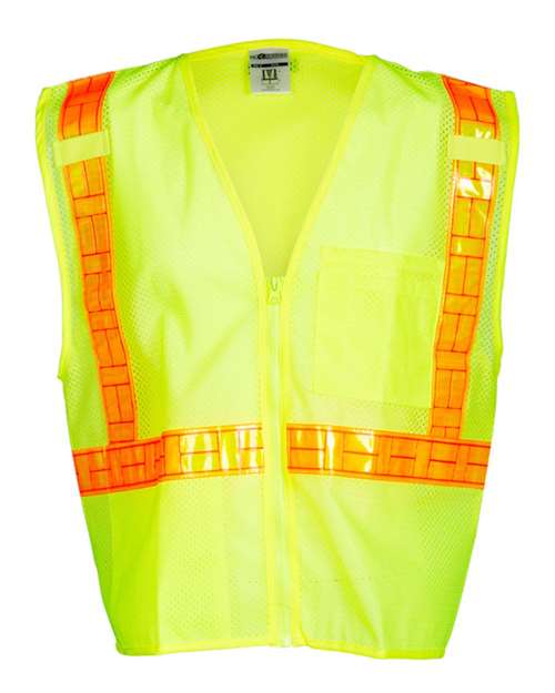 Men's Oralite® All Mesh Vest - Lime Front