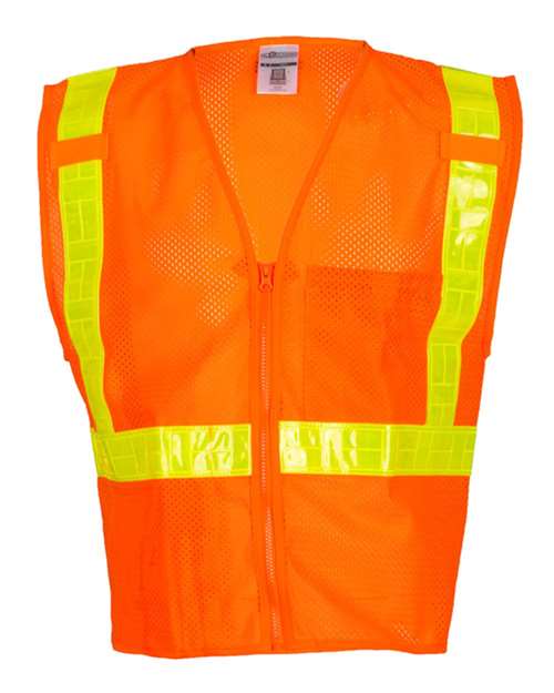Men's Oralite® All Mesh Vest - Orange Front