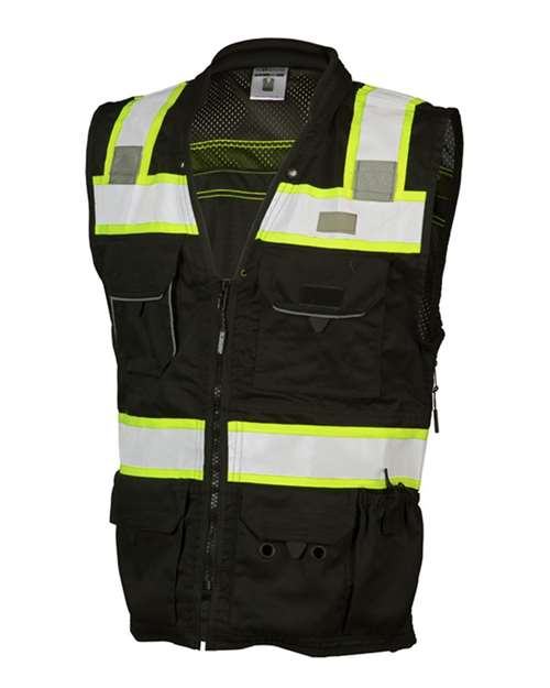 Kishigo Unisex EV Series® Enhanced Visibility Professional Utility Vest - Side