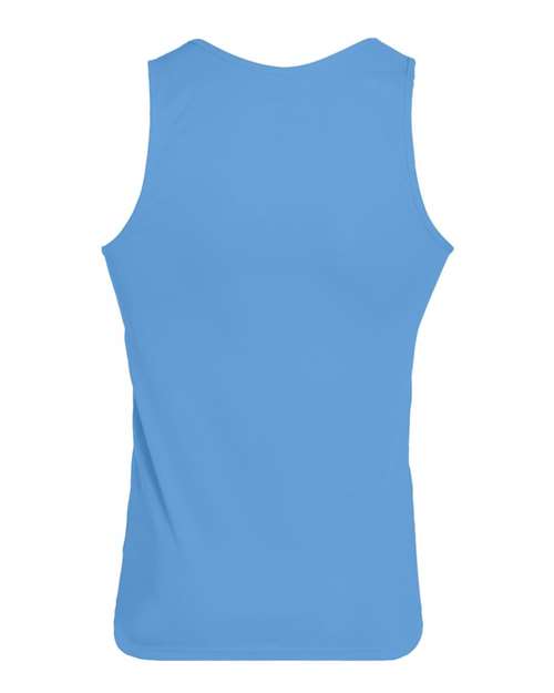 Unisex Training Tank Top - Columbia Blue Back