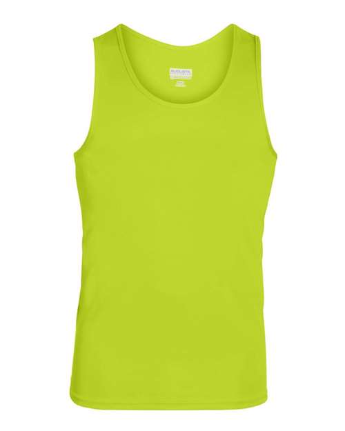 Unisex Training Tank Top - Lime Front
