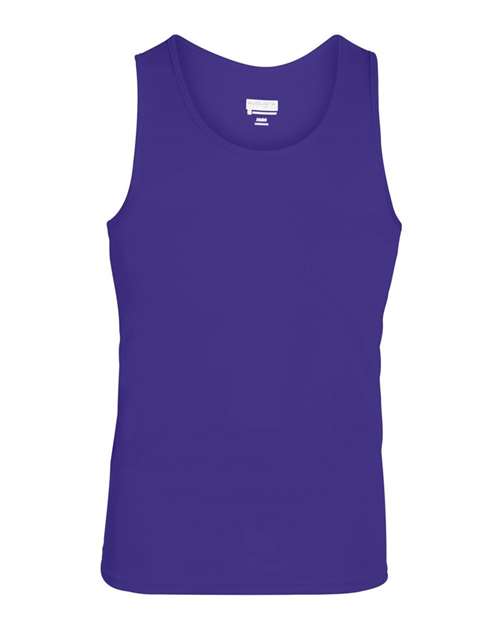 Unisex Training Tank Top - Purple Front