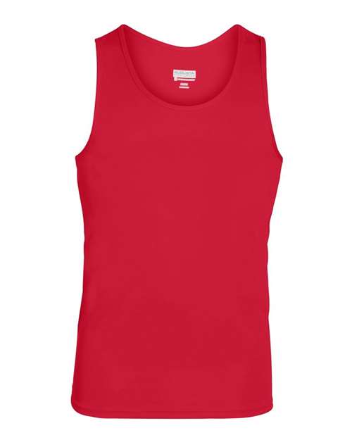 Unisex Training Tank Top - Red Front