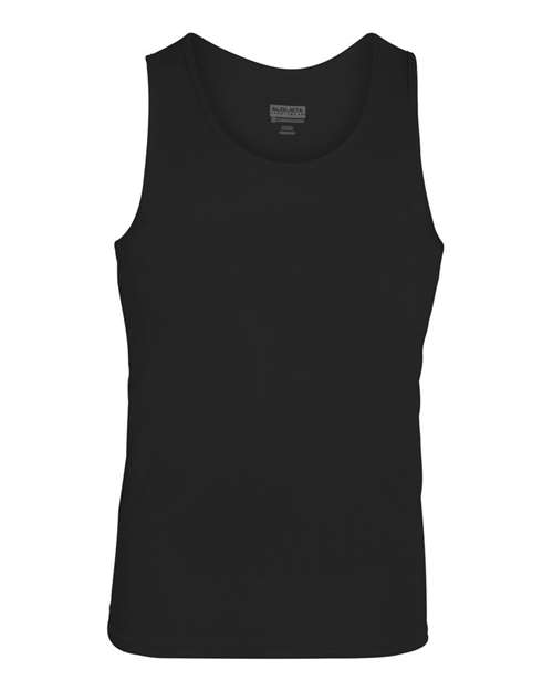 Youth Training Tank Top - Black Front